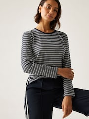 Regatta Blue Federica Long Sleeve Top - Image 4 of 8
