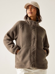 Regatta Brown Emilica Borg Fleece - Image 1 of 9