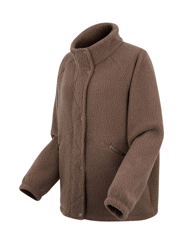 Regatta Brown Emilica Borg Fleece - Image 9 of 9