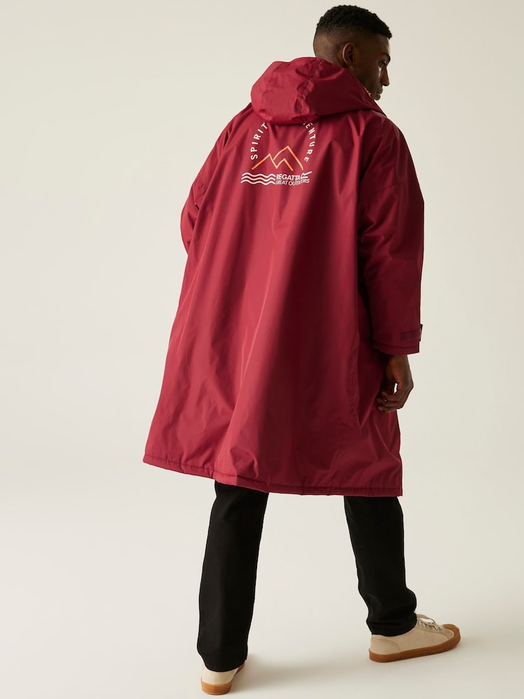 Regatta Red Adult Waterproof Changing Robe - Image 2 of 6