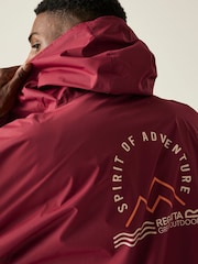 Regatta Red Adult Waterproof Changing Robe - Image 4 of 6