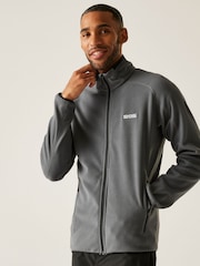 Regatta Grey Hadfield Micro Fleece Full Zip - Image 1 of 4