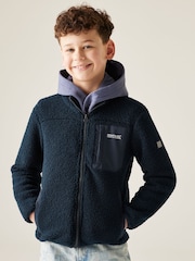 Regatta Blue Junior Frankie Warm Full Zip Fleece - Image 1 of 9
