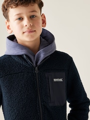 Regatta Blue Junior Frankie Warm Full Zip Fleece - Image 5 of 9