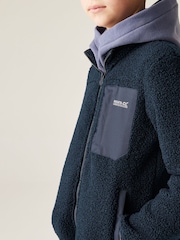 Regatta Blue Junior Frankie Warm Full Zip Fleece - Image 6 of 9