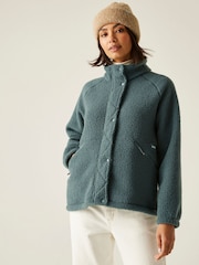 Regatta Green Emilica Borg Fleece - Image 1 of 8