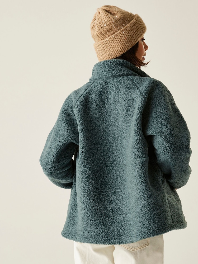 Regatta Green Emilica Borg Fleece - Image 2 of 8