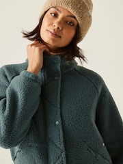 Regatta Green Emilica Borg Fleece - Image 4 of 8