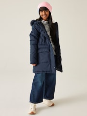 Regatta Blue Fabrizia II Heavyweight Water Replellent Coat - Image 3 of 9