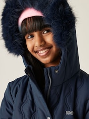 Regatta Blue Fabrizia II Heavyweight Water Replellent Coat - Image 4 of 9