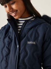 Regatta Blue Fabrizia II Heavyweight Water Replellent Coat - Image 6 of 9