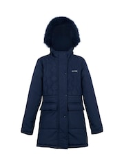 Regatta Blue Fabrizia II Heavyweight Water Replellent Coat - Image 7 of 9