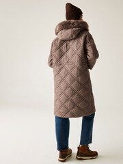 Regatta Brown Freyla Heavyweight Water Repellent Coats - Image 2 of 9