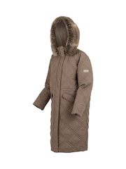 Regatta Brown Freyla Heavyweight Water Repellent Coats - Image 9 of 9