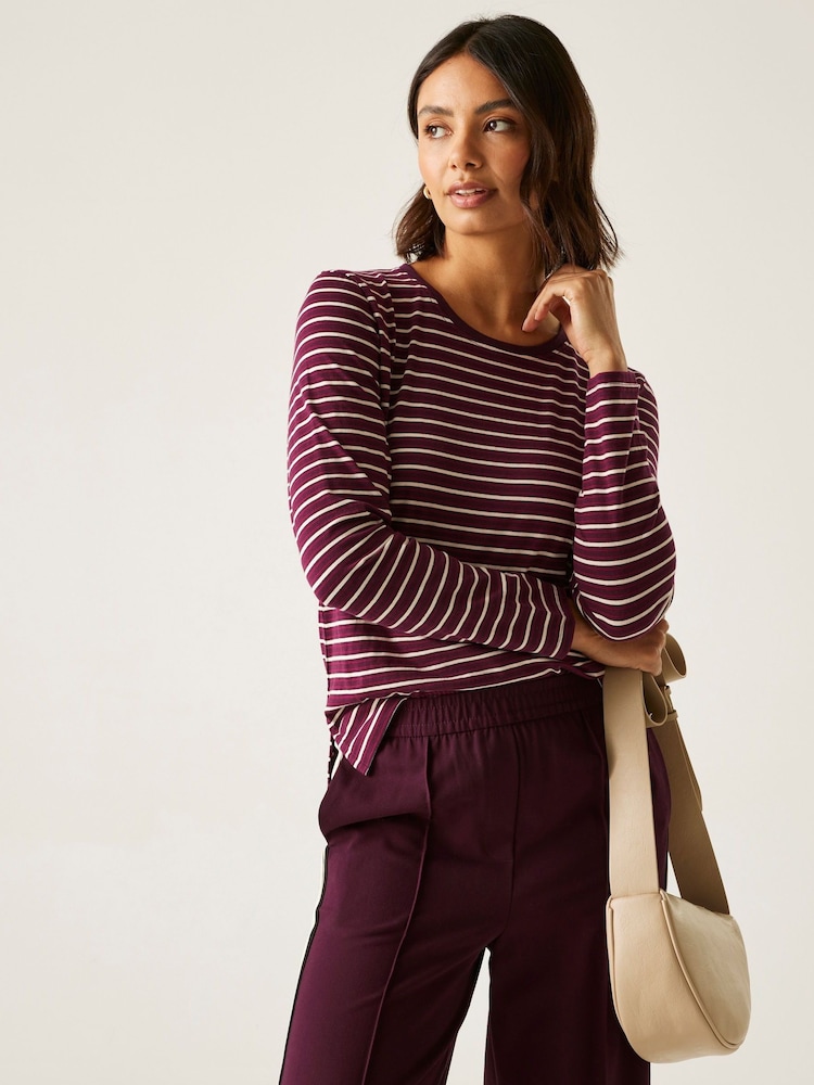 Regatta Red Federica Long Sleeve Top - Image 1 of 8