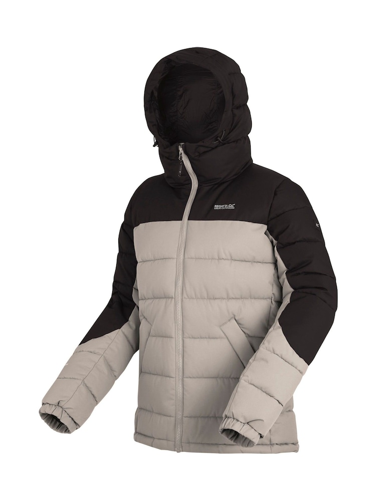 Regatta Black Aldthorn Heavy Weight Water Repellant Full Zip Coats - Image 9 of 9