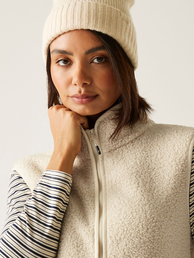 Regatta Cream Frankie Borg Bodywarmer Fleece - Image 2 of 8