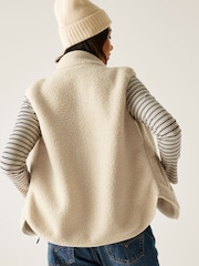 Regatta Cream Frankie Borg Bodywarmer Fleece - Image 3 of 8