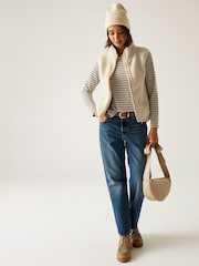 Regatta Cream Frankie Borg Bodywarmer Fleece - Image 4 of 8
