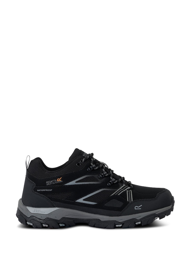 Regatta Black Holcombe III Low Waterproof Shoes - Image 1 of 1