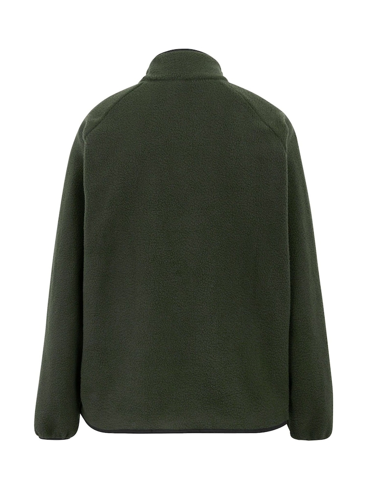 أخضر - سترة صوف فرو صناعي كاملة بسحاب Frankie من Regatta - Image 3 of 3