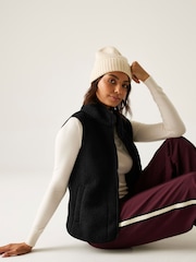 Regatta Black Frankie Borg Bodywarmer Fleece - Image 5 of 9