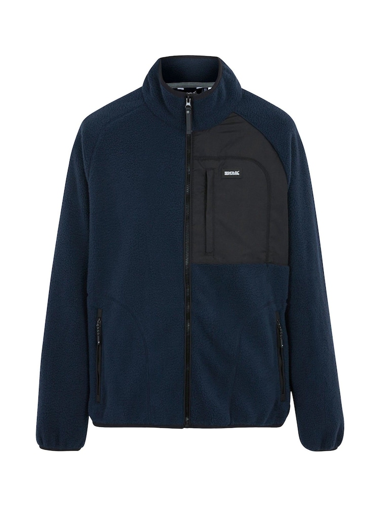 Azul - Regatta Frankie Borg Half Zip Fleece - Imagen 1 de 1