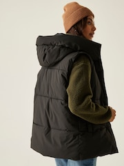 Regatta Black Kelse Heavyweight Water Repellent Bodywarmer Coat - Image 3 of 9