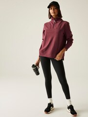 Regatta Red Demmi Half Zip soft touch Fleece - Image 5 of 9