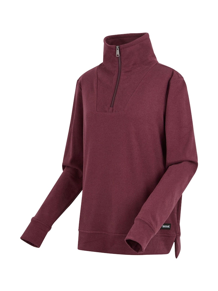 Regatta Red Demmi Half Zip soft touch Fleece - Image 9 of 9