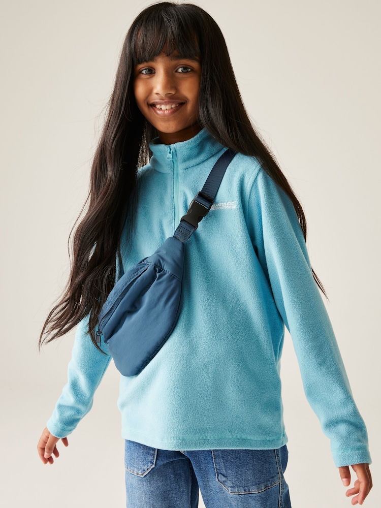 Regatta Blue Hot Shot Half Zip Fleece - Image 1 of 8