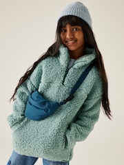 Regatta Green Kaliza Half Zip Fleece Funnel Neck - Image 1 of 8