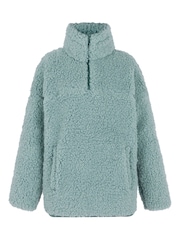 Regatta Green Kaliza Half Zip Fleece Funnel Neck - Image 6 of 8