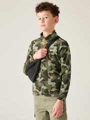 Regatta Green Hot Shot Half Zip Fleece - Image 1 of 7