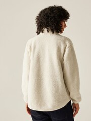 Regatta Cream Frankie Borg Half Zip Fleece - Image 2 of 5