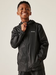 Regatta Black Kids Isolite 10000 Watrerproof and Breathable Pack It Jacket - Image 1 of 9