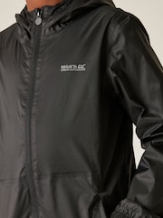 Regatta Black Kids Isolite 10000 Watrerproof and Breathable Pack It Jacket - Image 5 of 9