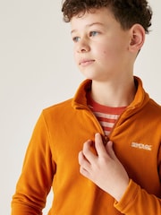 Regatta Orange Hot Shot Half Zip Fleece - Image 4 of 8