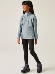 Regatta Green Hot Shot Marl Half Zip Fleece - Image 3 of 8