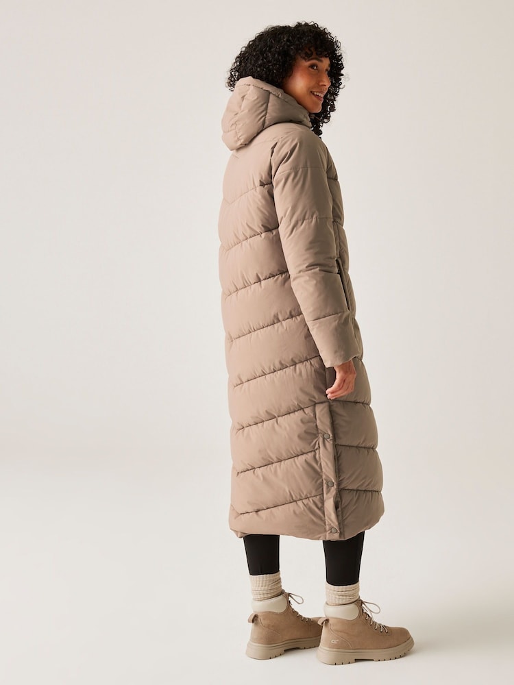 Regatta Brown Eloria Heavyweight Water Repellent Stretch Coat - Image 2 of 9