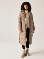 Regatta Brown Eloria Heavyweight Water Repellent Stretch Coat - Image 3 of 9