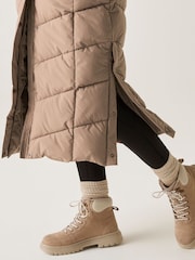 Regatta Brown Eloria Heavyweight Water Repellent Stretch Coat - Image 5 of 9