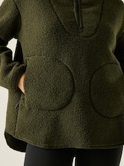 Regatta Green Frankie Borg Half Zip Fleece - Image 5 of 8