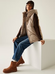Regatta Natural Kelse Heavyweight Water Repellent Bodywarmer Coat - Image 4 of 5