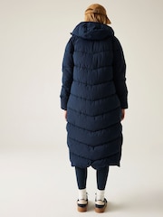 Regatta Blue Eloria Heavyweight Water Repellent Stretch Coat - Image 2 of 9