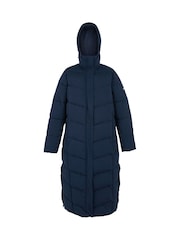 Regatta Blue Eloria Heavyweight Water Repellent Stretch Coat - Image 7 of 9