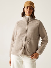 Regatta Natural Frankie Borg Full Zip Fleece - Image 1 of 9