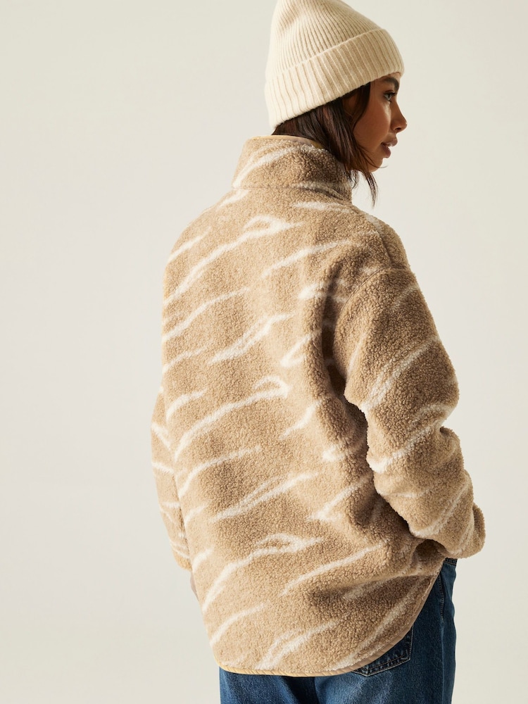 Regatta Natural Frankie Borg Half Zip Fleece - Image 2 of 8