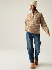 Regatta Natural Frankie Borg Half Zip Fleece - Image 3 of 8