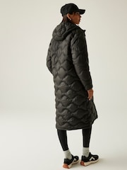 Regatta Black Embrie Heavyweight Water Repellent Coats - Image 2 of 6